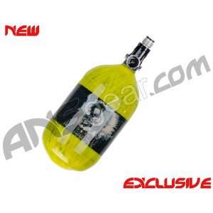   Air Tank 68/4500 w/ Custom Products Regulator   Neon Yellow: Sports