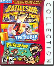   , PERFECTION, TROUBLE 3x Hasbro PC Games NEW 755142712808  