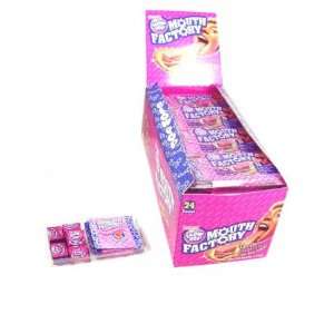 Mouth Factory Bubble Gum, 24 count display box:  Grocery 