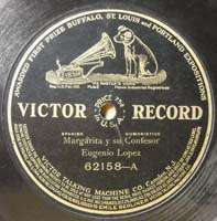 EUGENIO LOPEZ Victor 62158 EARLY ARGENTINE COMIC 78 RPM  