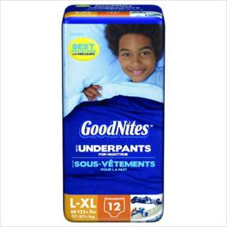 Kimberly Clark Goodnites Youth Underpants for Boys  
