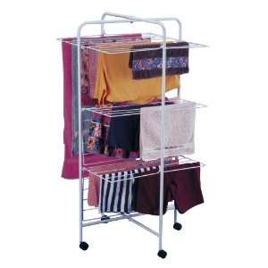  Hills 3 Tier Mobile Airer Drying Rack