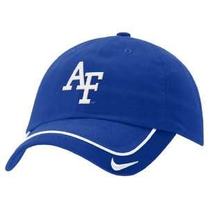  Nike Air Force Falcons Royal Blue Turnstyle Hat: Sports 