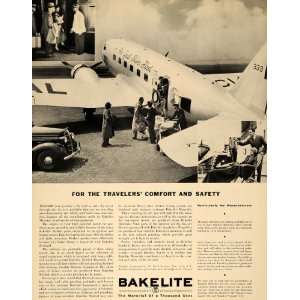   Products Material Plane Car Travel   Original Print Ad