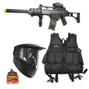  M85P Electric Airsoft Gun Rifle AEG Players Kit: Sports & Outdoors