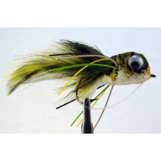 Deer Hair Bass Bug Frog Size 4 Fly Fishing Flies Trout  