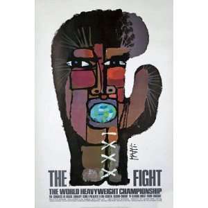   / Joe Frazier Original 1971 CC Boxing Fight Poster: Everything Else