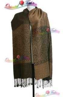 Wholesale Lot 20 Gorgeous Pashmina Silk paisley Scarf shawl SS006 Free 