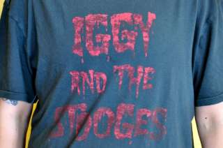 IGGY & THE STOOGES Trunk Ltd 70s Glam Punk Rock Limited Edition T 