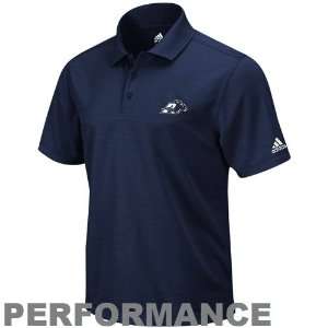  adidas Akron Zips Navy Blue ClimaLITE Peformance Polo (XX 