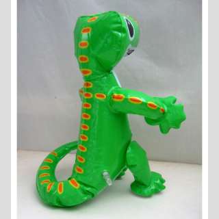 GEICO Insurance Gecko Green Reptile Inflatable Blowup Doll Toy  