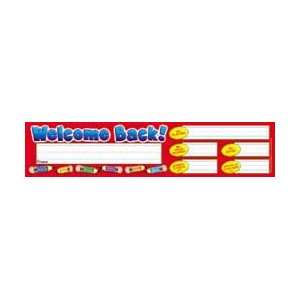  Scholastic Welcome Back Super School Tool Name Plates   18 