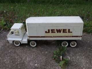 1960s Structo Turbine Tractor/Trailer Jewel Food Truck  