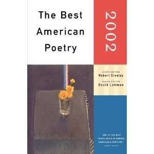    The Best American Poetry 2002 [Paperback]: Robert Creeley: Books
