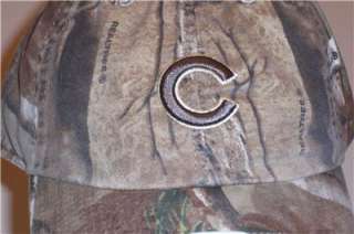 NWT Chicago Cubs Twins Realtree Camoflage Hat Cap OSFA  