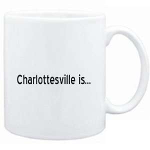  Mug White  Charlottesville IS  Usa Cities: Sports 
