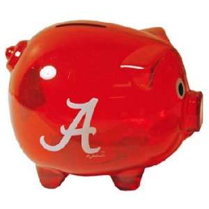 383516   University Of Alabama Bank Pig Cllear Vu Case Pack 42  