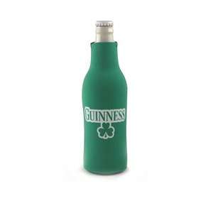    Guinness Neoprene Shamrock Beer Bottle Holder