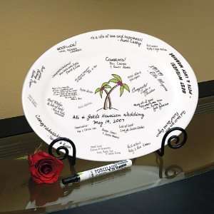  Wedding Favors Palm Tree Platter Only 