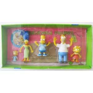  THE SIMPSONS 5 ACTION BENDABLE FIGURES: Toys & Games