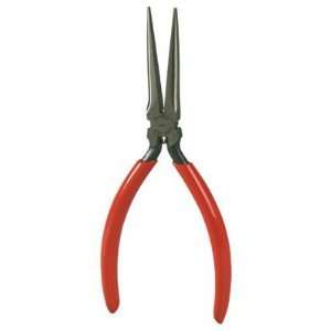   Needle Nose Pliers, Red Cushion Grip Handles, Carded