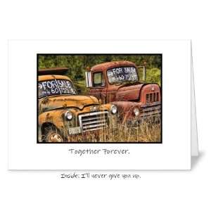  Together Forever Love Greeting Card: 5 x 7   Free Shipping 