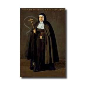  Madre Maria Jeronima De La Fuente 1620 Giclee Print