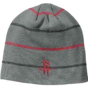  Houston Rockets Grey Uncuffed Knit Hat