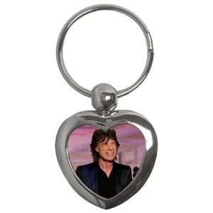  Mick Jagger Key Chain (Heart)