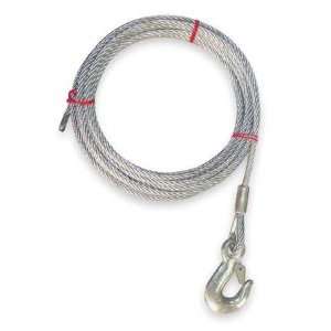  DAYTON 1DLJ5 Winch Cable,3/16 In,75 Ft,840 Lb Cap