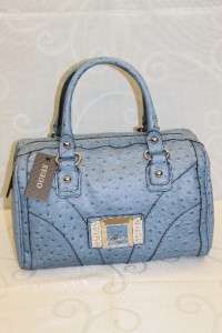 LADIES Handbag Purse Satchel Bag Blue # GU 9822  