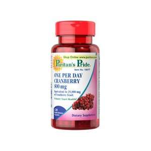 ONE A DAY CRANBERRY 500 mg 500 mg 120 Capsules Health 