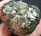 94g MUSEUM metallic Pyrite ball/sphere crystals mineral