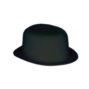  Black Velour Derby Hat 