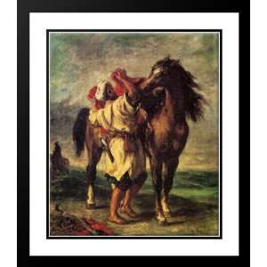  Delacroix, Eugene 20x23 Framed and Double Matted A 