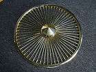 17 Gold Spinning Wire wheels floaters spinners 24kt gold Knockoffs 
