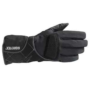   Womens WR V Gore Tex Waterproof Motorcycle Gloves Black: Automotive