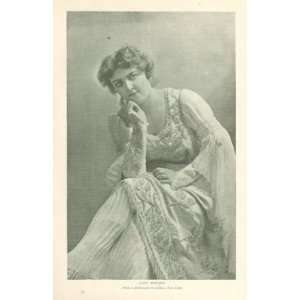 1897 Print Actress Alice Nielsen: Everything Else