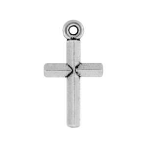  Pack of 4 TierraCast® Pewter Antique Silver Classic Cross 