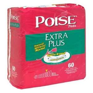  Poise Bladder Protection Pads, Extra Plus, 60 pads: Health 
