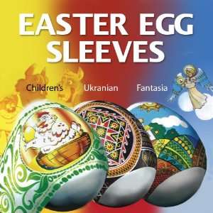  Polish Easter Egg Sleeves Set of 3   Childrens, Ukrainian 