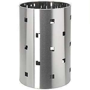  Wastepaper Basket (Stainless Steel) (15H x 10Diam): Home 