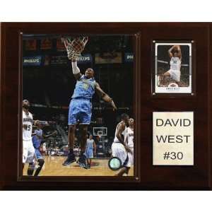  NBA David West New Orleans Hornets Player Plaque: Home 