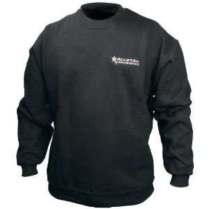   Large Embroidered Sweatshirt with Small Allstar Logo on Left Chest