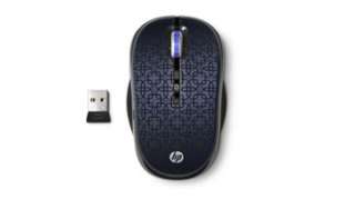   HP 2.4GHz Wireless Optical Mobile Mouse   Midnight Blue Electronics