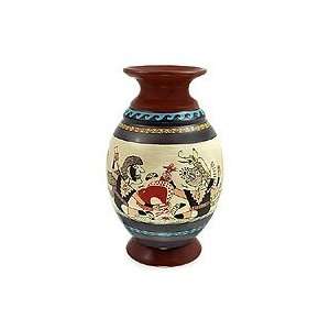  Ceramic vase, Sacrifice at Planting Time