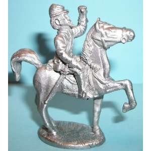    Spoontiques Pewter Civil War Soldier Horse Cavalry 