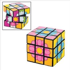  Flower Pictures Mini Magic Cube Puzzle: Toys & Games