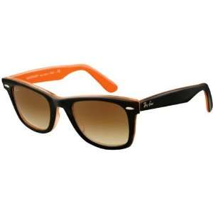 New Ray Ban RB2140 Black/Orange/ Brown Gradient 100251 54MM Sunglasses