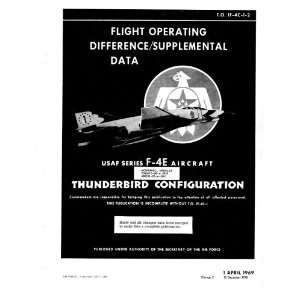   4E Aircraft Flight Operating Manual Mc Donnell Douglas Books